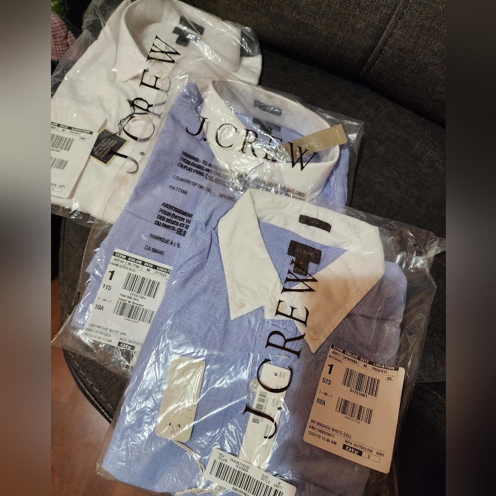 Last chance!-3 JCrew Shirts NWT